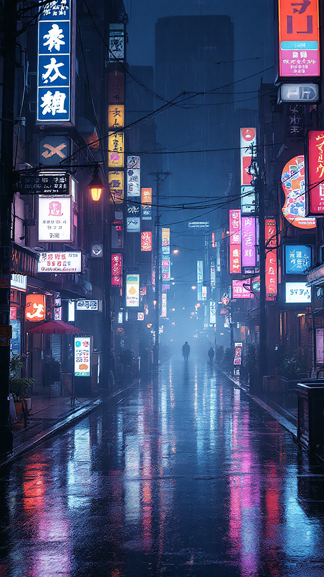 Neon Tokyo Rain