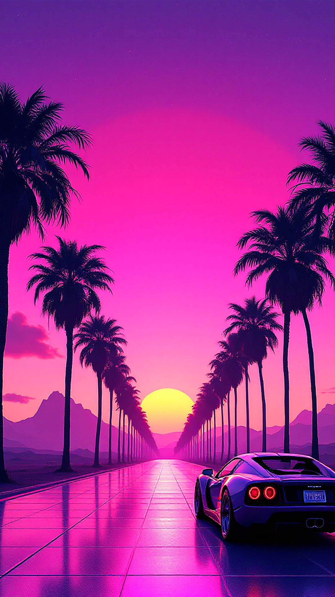 Synthwave Sunset