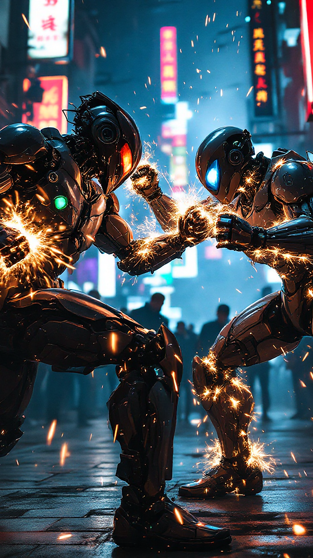 Neon Alley Fight