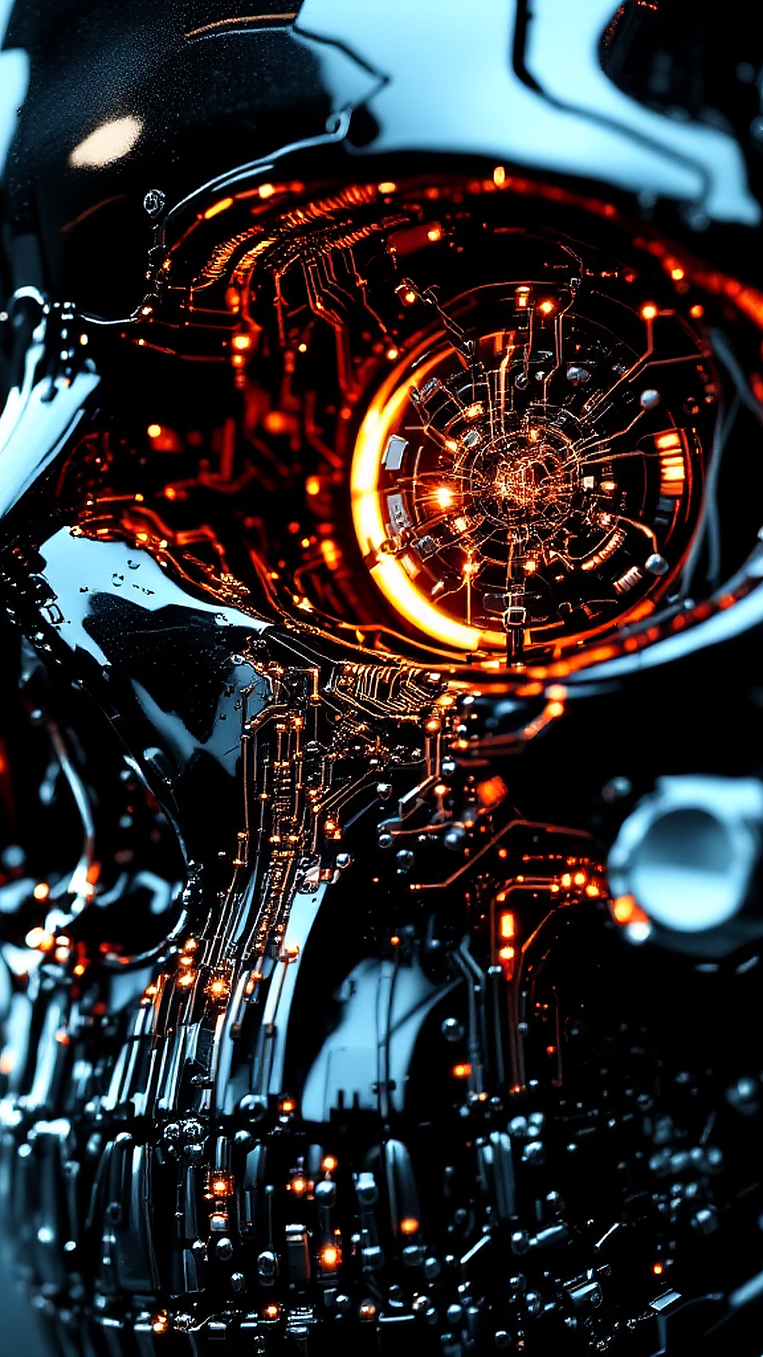 Chrome Skull Fragment