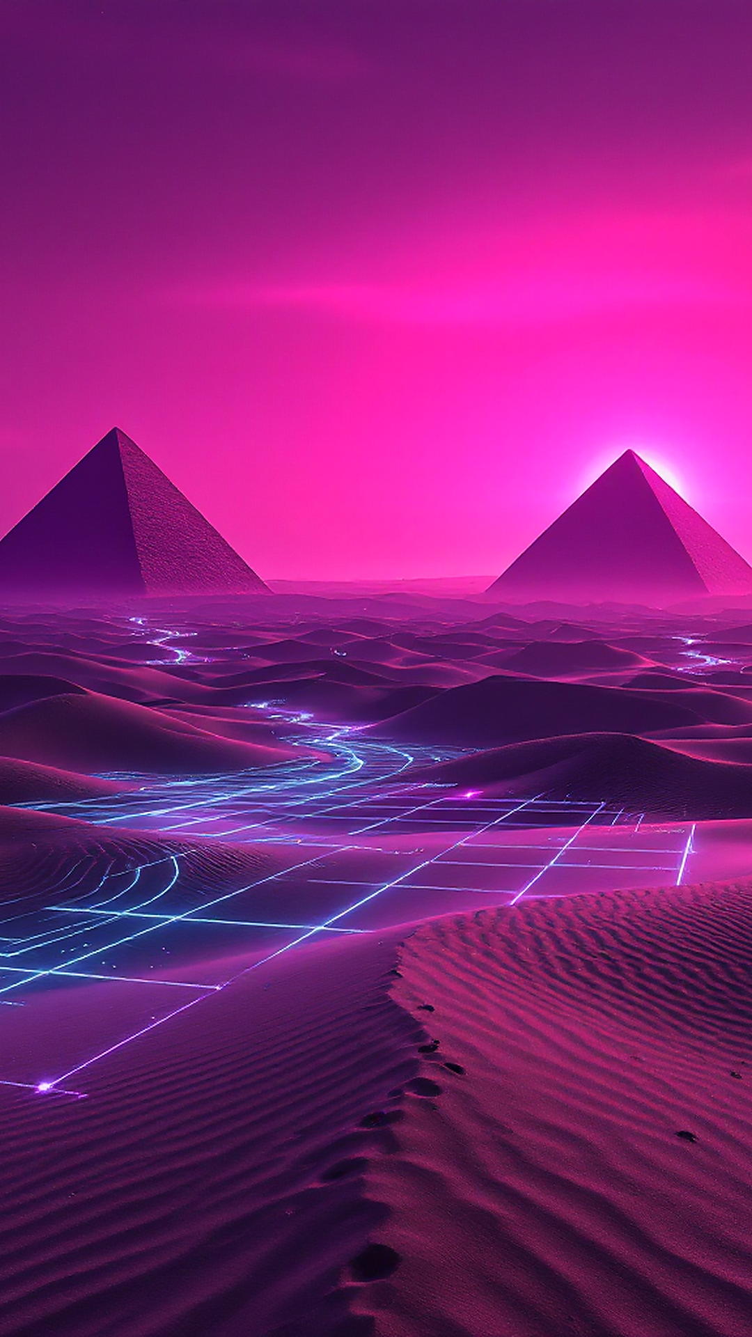 Synthwave Desert