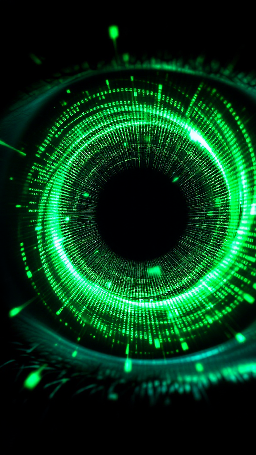 Iris Vortex Green
