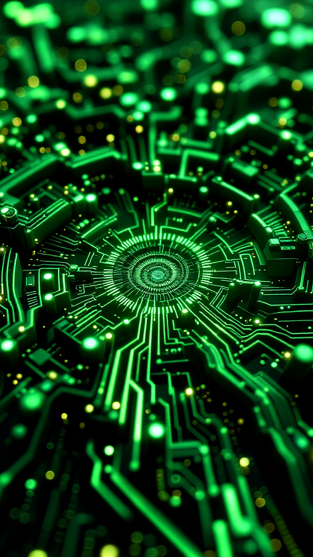Fractal Circuit Grid