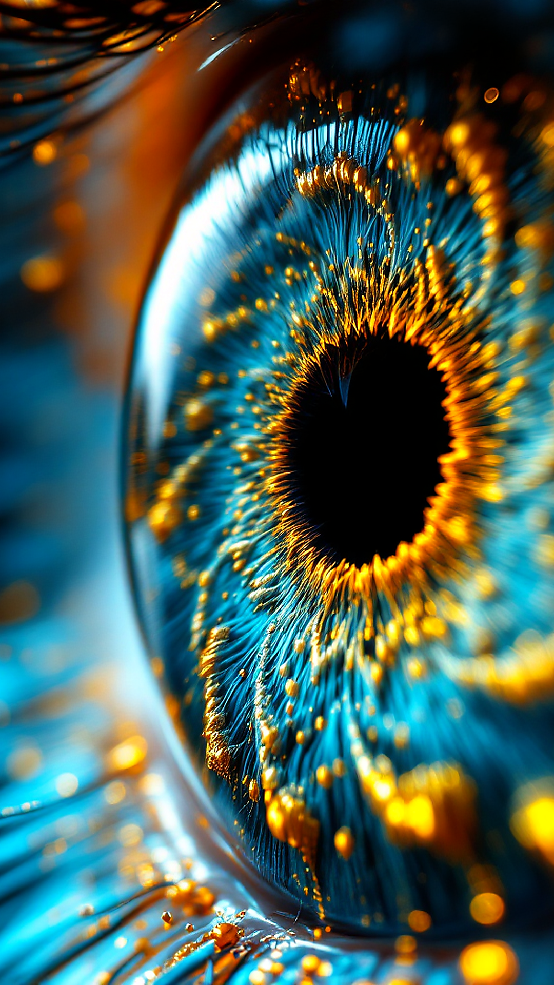 Iris Fractal Bloom