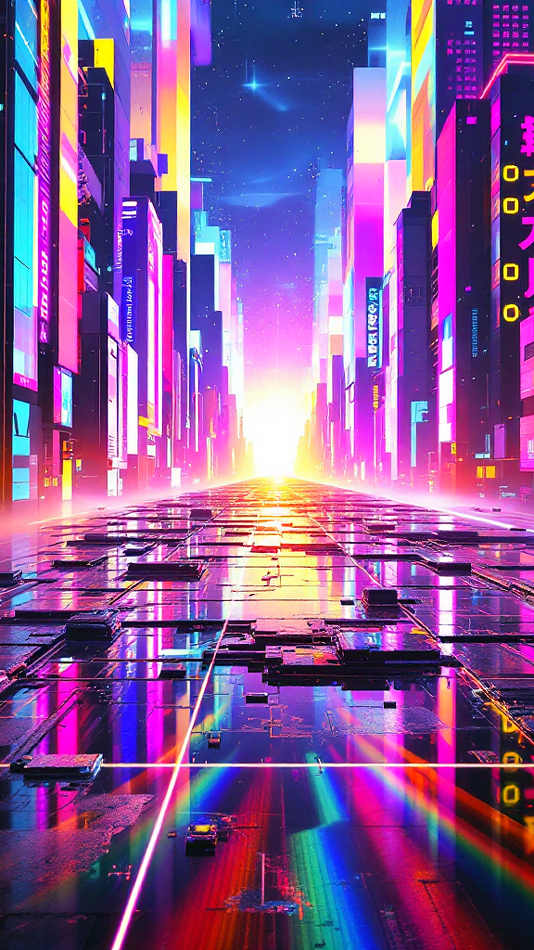 Prism City Reflection