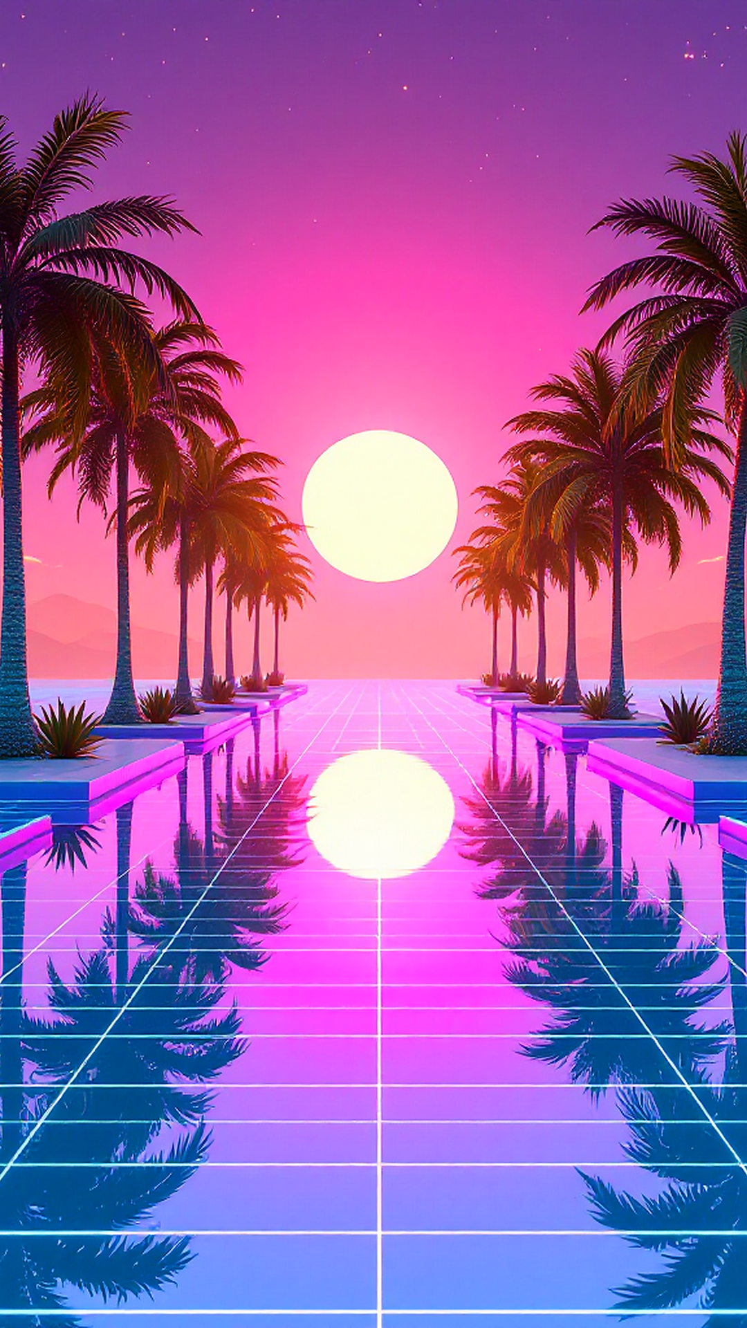 Retrowave Symmetry