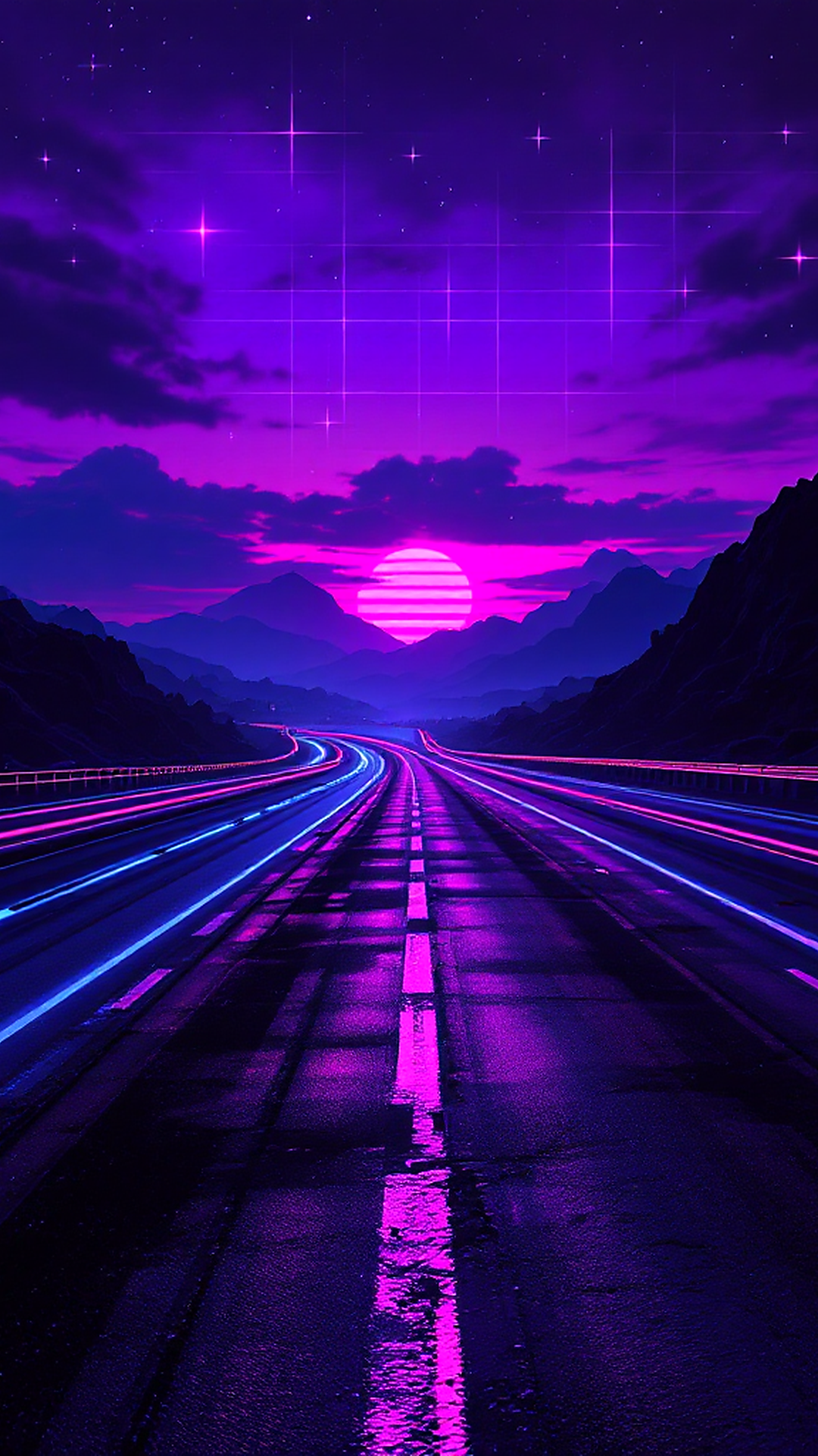 Chrome Highway Night